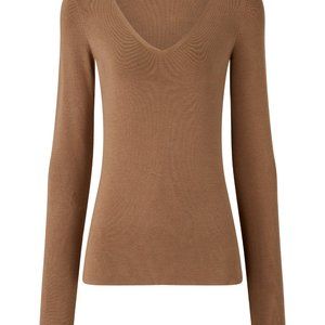 Joseph Silk V Neck Sweater
